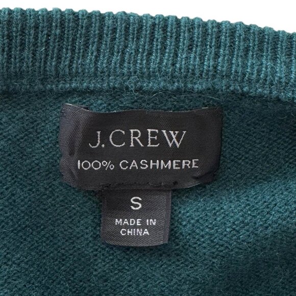 J. Crew 100% Cashmere Relaxed Fit Crewneck Sweater Size S - Picture 5 of 6